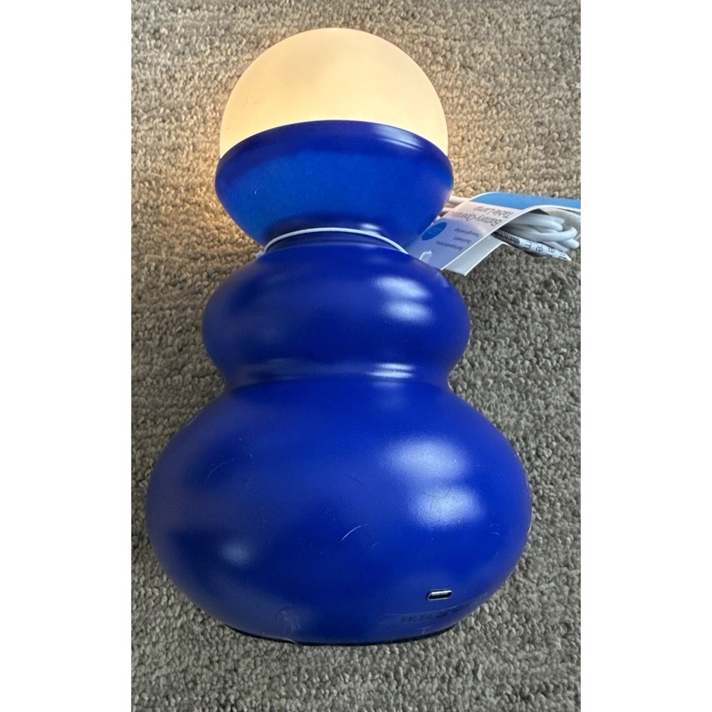 Room Essentials Battery‎ Operated USB Charge Blue Light